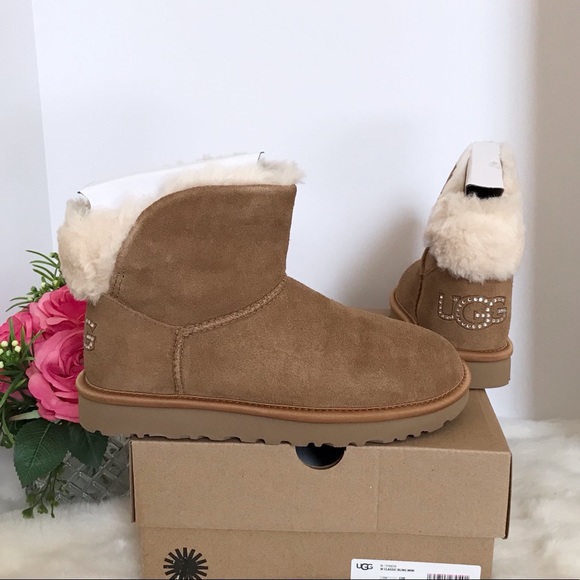 UGG Shoes - UGG Classic Bling Mini Boots